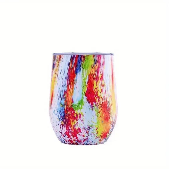 Other - New stainless steel Tie Dye Wine Tumbler